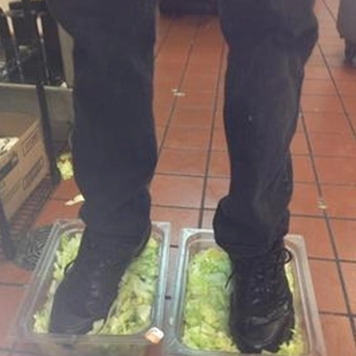 Burger king foot lettuce