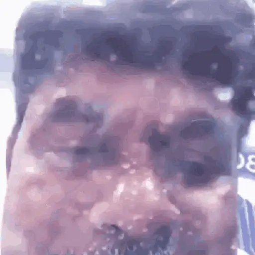Indian under the water