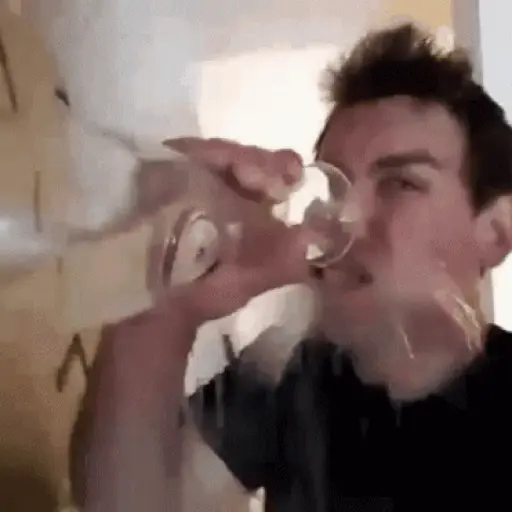 It's time to drink water