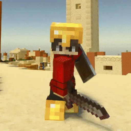Minecraft Sword Strong Attack