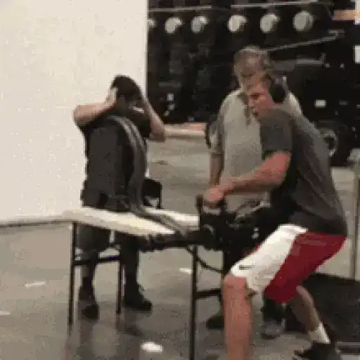 Minigun Firing