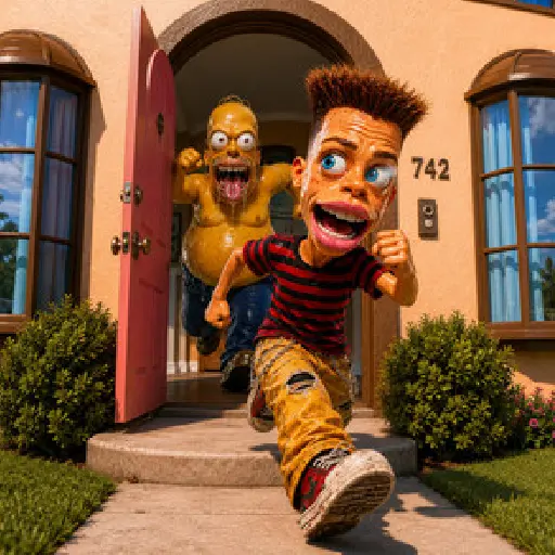 Homer let the barts out - normal