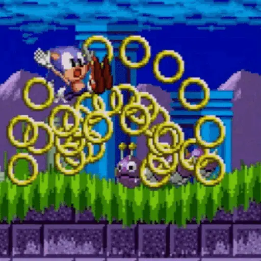 Sonic Rings Drop