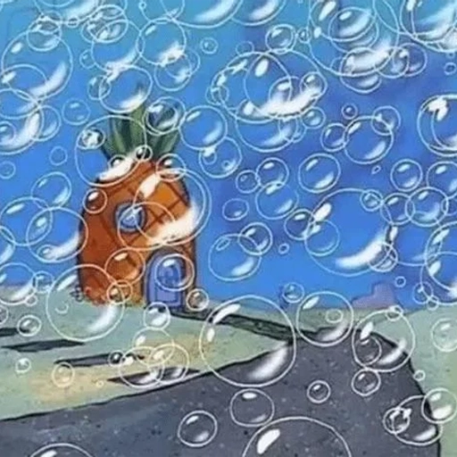 SpongeBob Bubble Transition