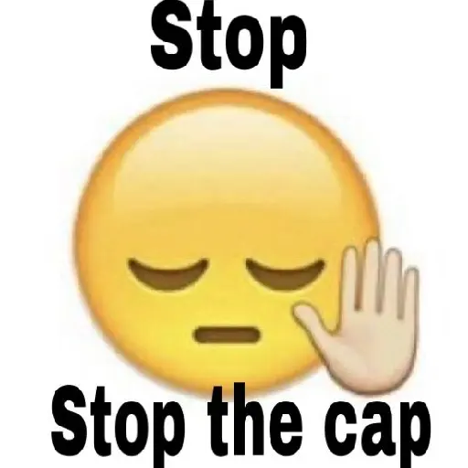 Stop the cap