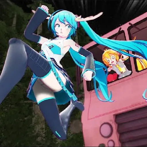 Teto Runs Over Miku