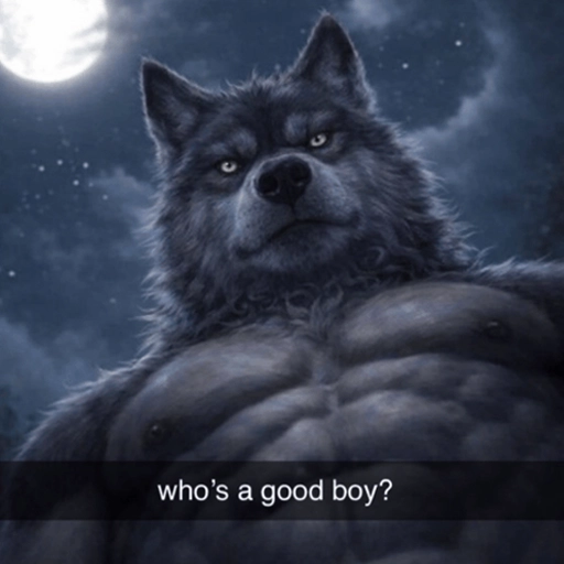 What a good boy